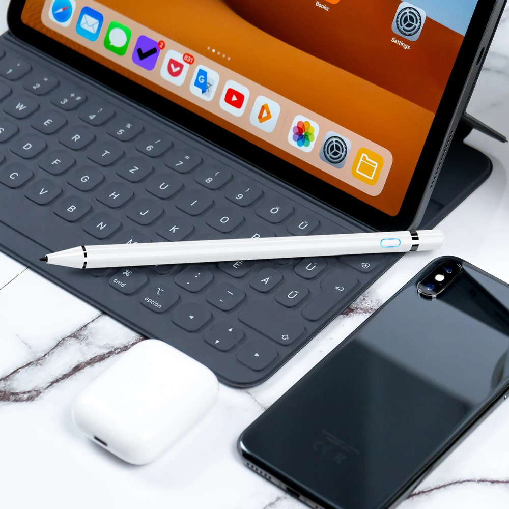IPad Zīmuli, Irbuli Apple Zīmuli 1 2 Touch Pen Zīmēšanas Tablete Tālruni Android Mobilo sakaru Kapacitīvais Ekrāns Zīmuli