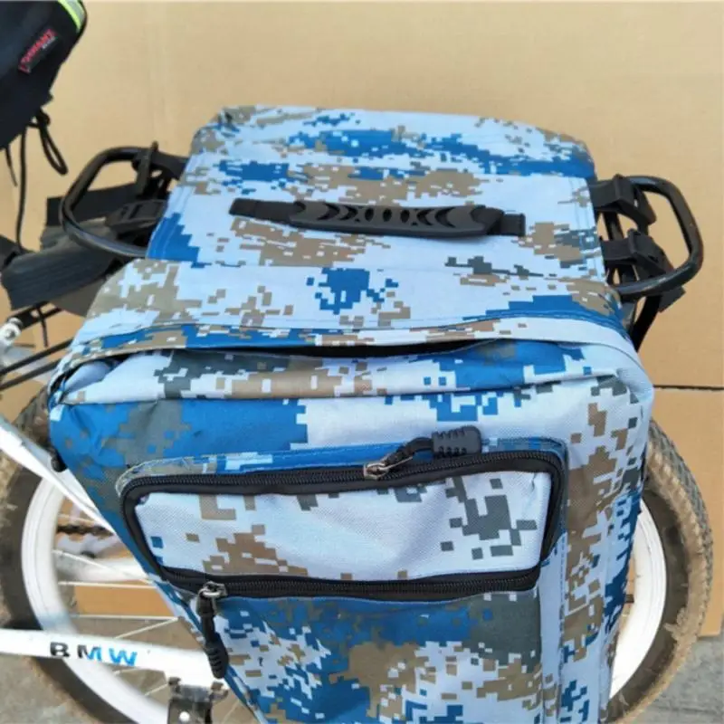 Velo aprīkojuma Kalnu velosipēds pack back pack bike rack pack maskēties Velosipēdu liels double pack Liela Velosipēdu glabāšanas soma