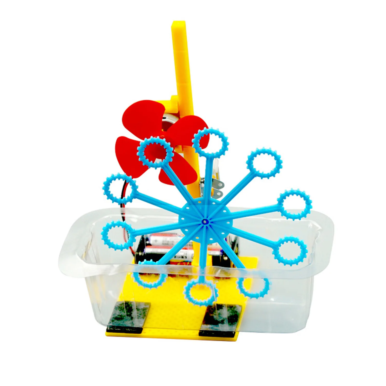 Bērni bērnu Ziepes Ūdens Rotaļlietas Agrīnās Izglītības Intelekta Attīstības DIY Roku Rokā Izliekts Burbulis Maker Mašīna