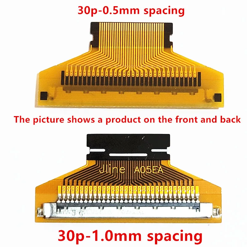 LABOJUMS-30P-1.0 mm, lai FFC-30P-0.5 mm LVDS Adapteris Valdes F05035-30P-KL=20mm30P 0.5 mm Pin Piķis par 32 collu LCD LED Ekrāna panelis