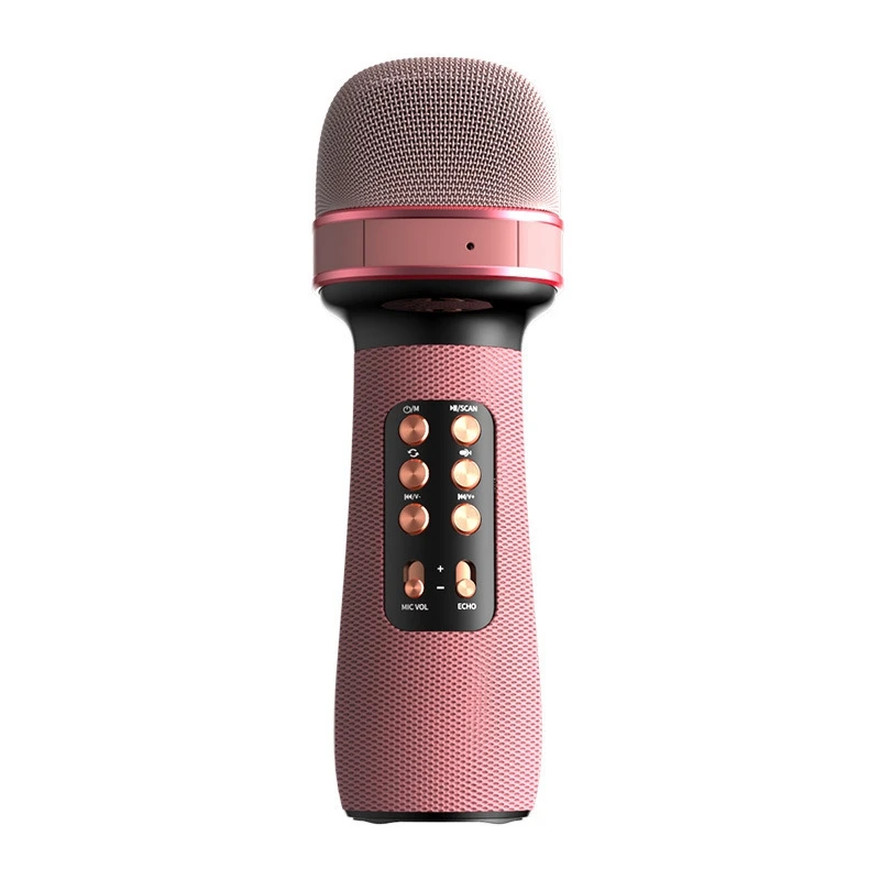 Bezvadu Mikrofons Profesionālā Karaoke Bluetooth Bērnu Dziedāšanas Audio Integrēta Rokas Kondensatora Mikrofons