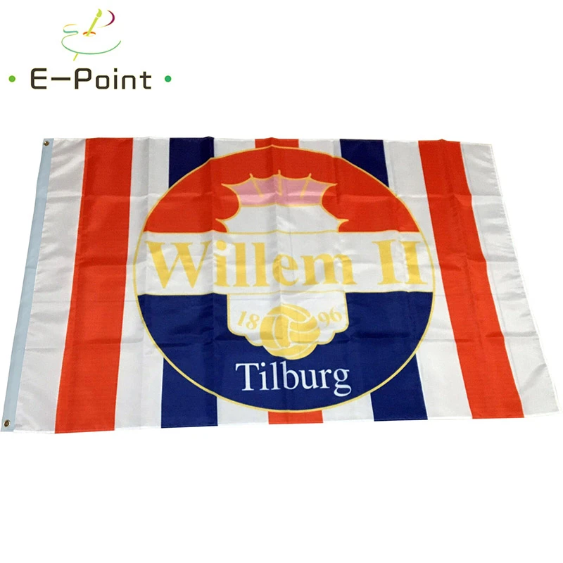 Nīderlande Willem II Tilburg FC Karoga Pilna Izmēra Ziemassvētku Rotājumi Mājās Karogs Banner B Tipa Dāvanas