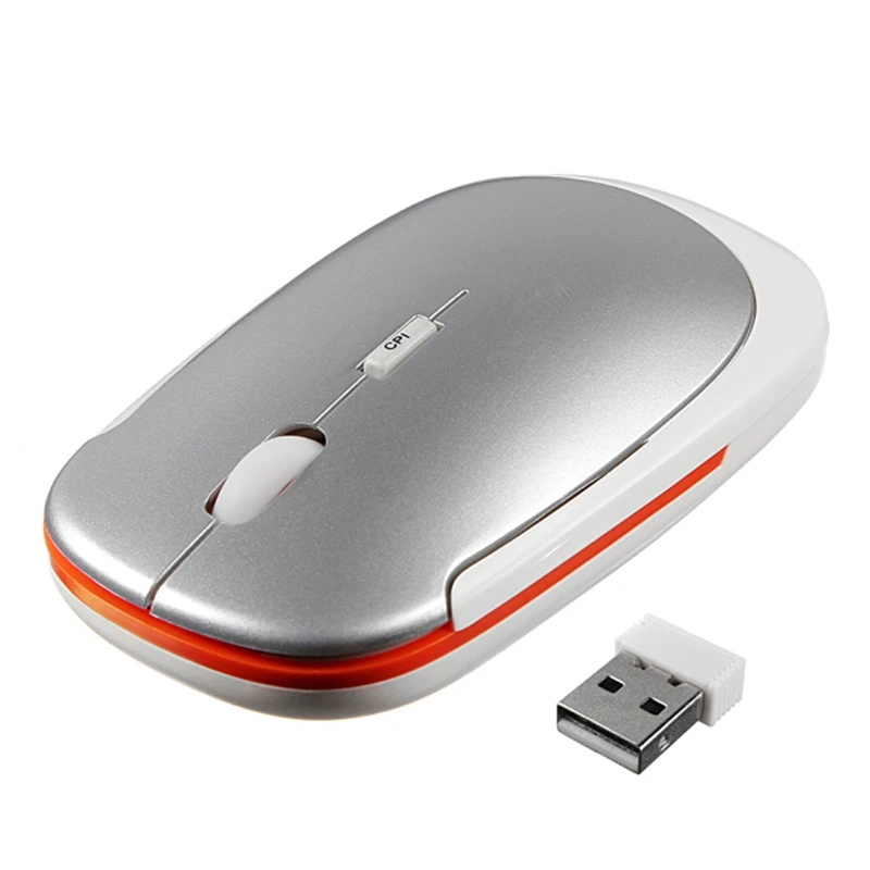 Vairumtirdzniecības 1 Cena 5 krāsu Slim Mini office spēļu pele USB Bezvadu Optiskā Pele DATORU, Klēpjdatoru Win 7, Vista, XP