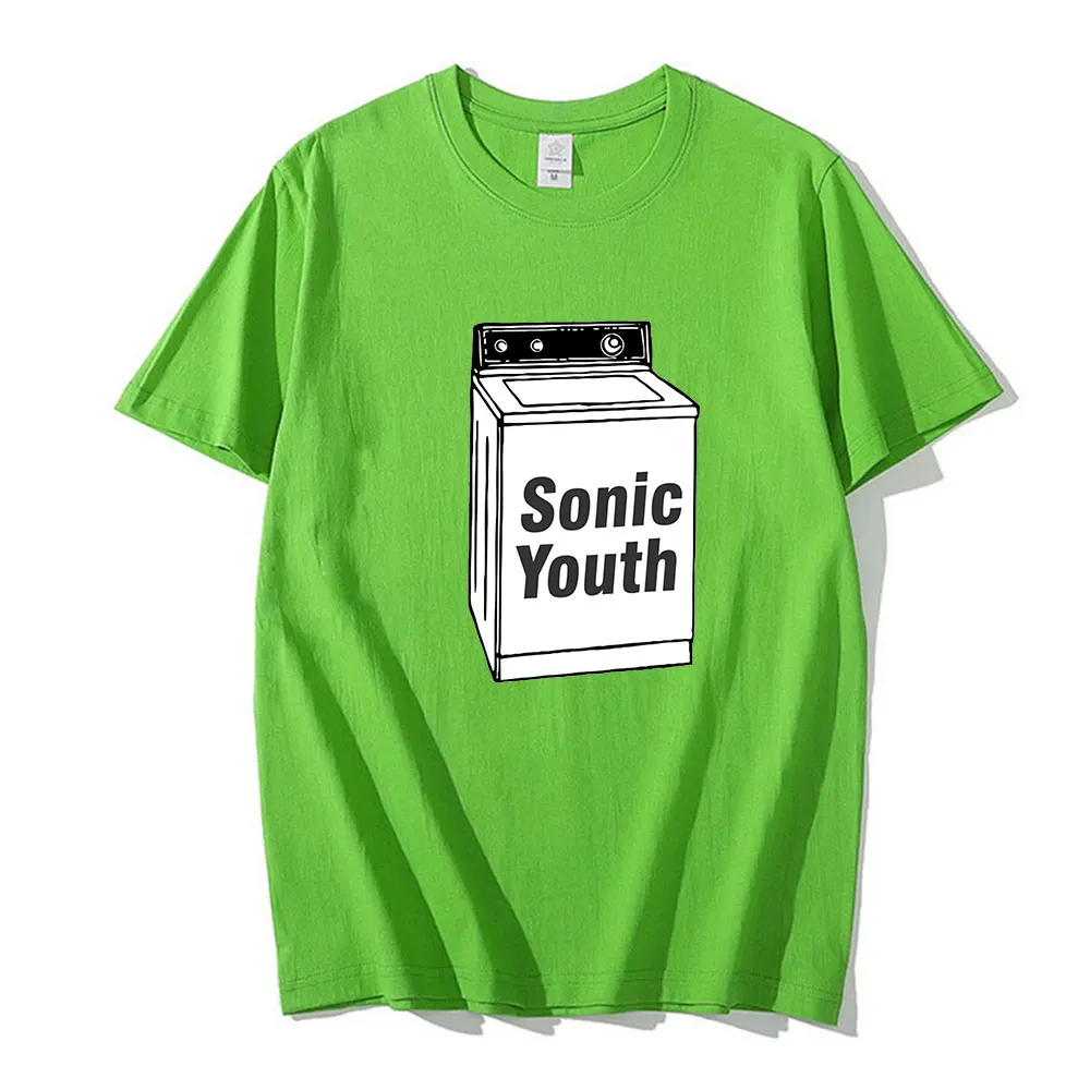 Jaunā Stila Rokgrupa Sonic Youth Hip-pop Streetwears Lielajam Unisex Manga Pāris Krekls Ikdienas Kokvilnas Ceļojuma Apģērbu, Aktuālākie Topi