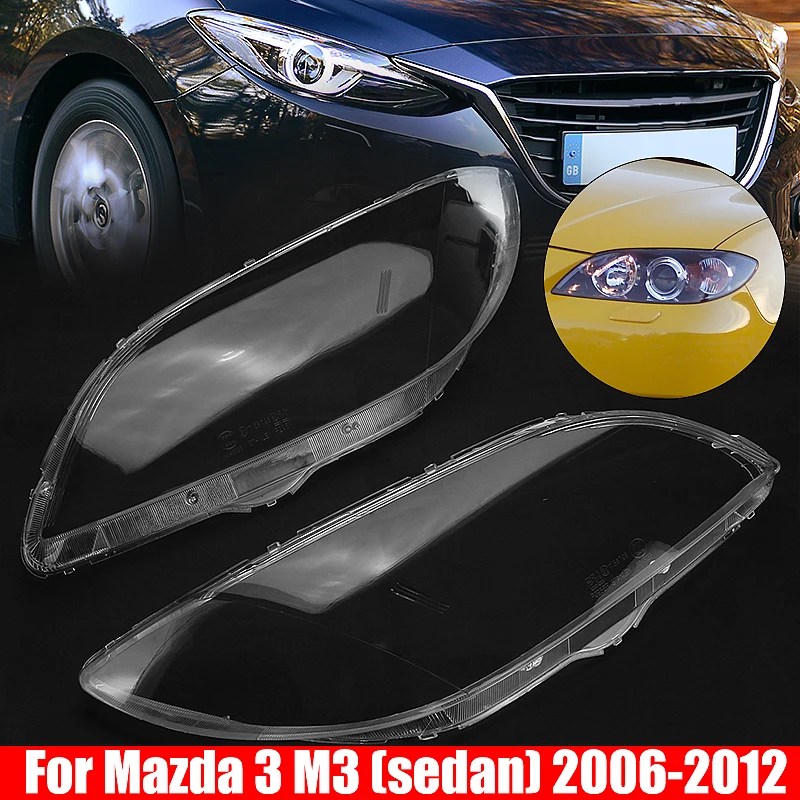 Automašīnu Mazda 3 M3 (sedans) 2006 2007 2008 2009 2010 2011 2012 Lukturu priekšējo Lukturu Plastmasas Skaidrs, Čaulas Lampu Vāciņu Nomaiņa Objektīvs