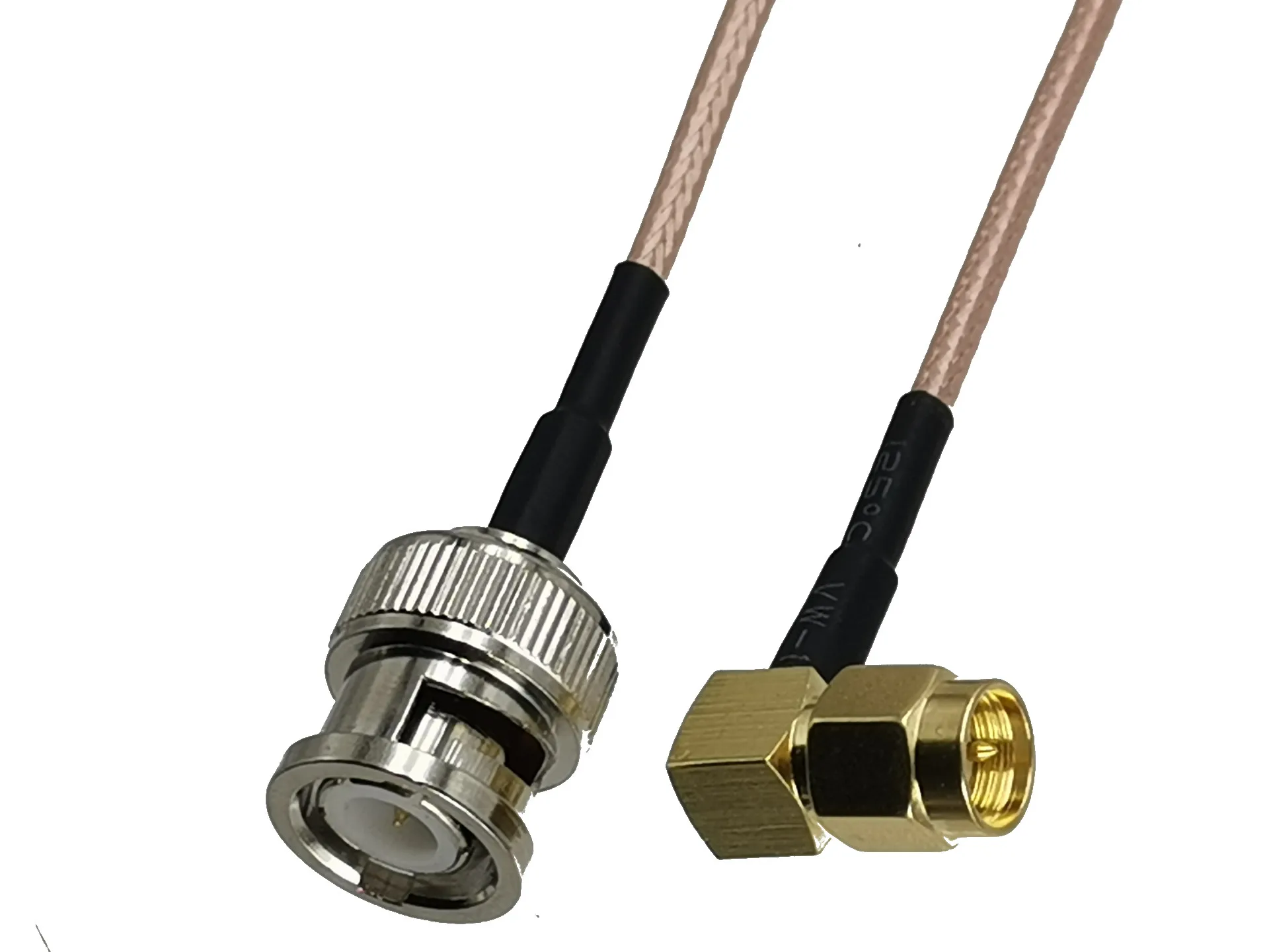 1gb RG316 SMA Male Plug Pareizā Leņķī, lai BNC Male Plug Taisni RF Koaksiālie Savienotājs Bize Jumper Cable Jaunā 4inch~5M