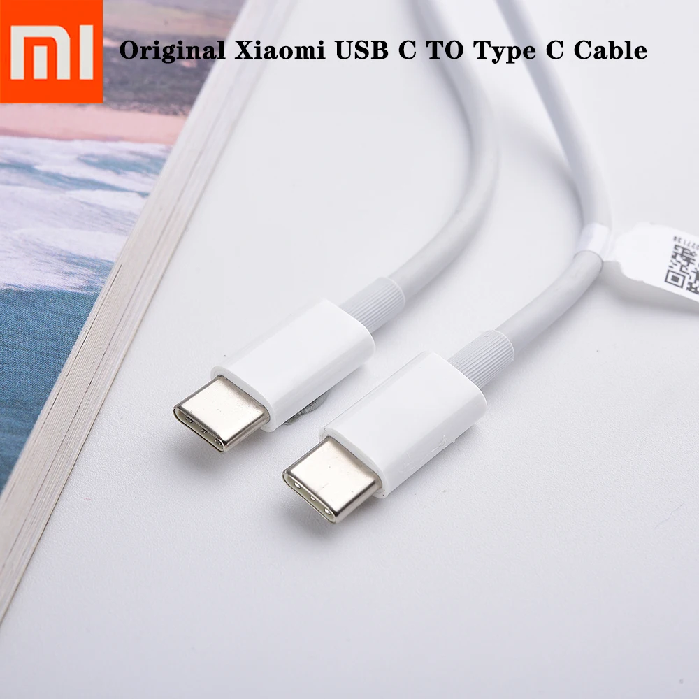 65W Sākotnējā Xiaomi USB C Uz C Tipa Ātrās Uzlādes Kabelis, PD3.0 Quick Lādētājs Datu Līnija Xiaomi Mi 10T 10Ultra RedmiBook 14 16