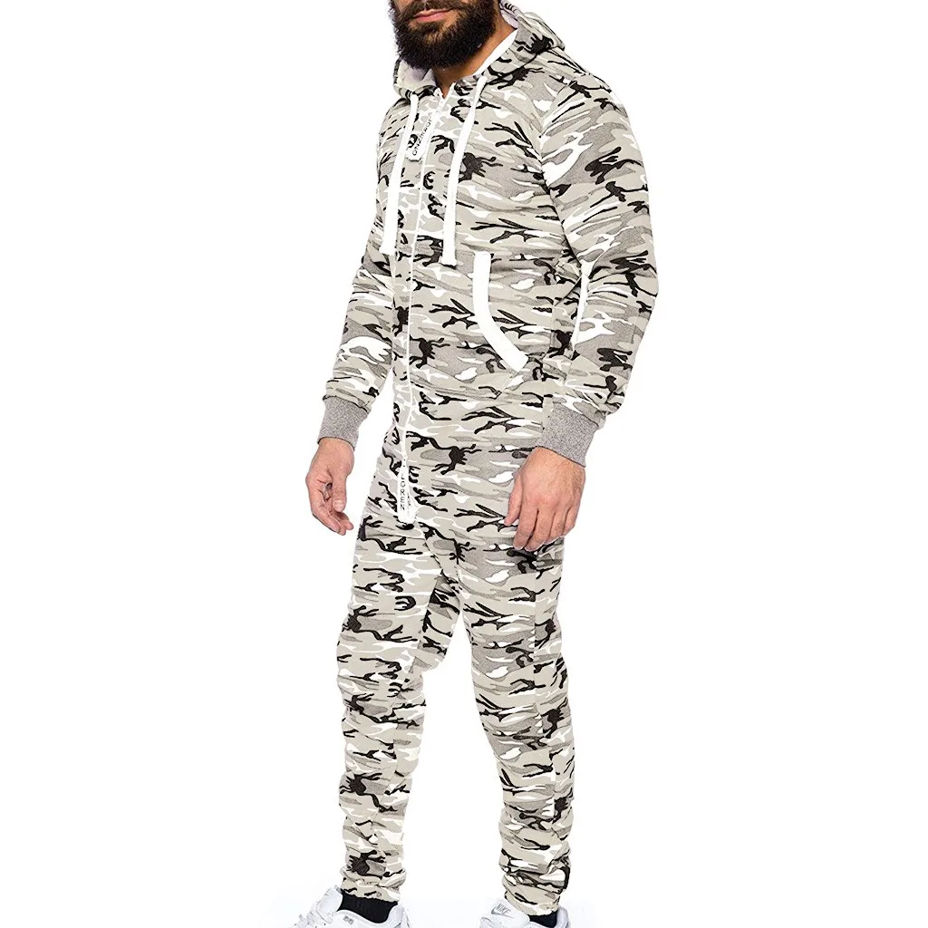 Pāris rudenī, ziemā silts Vīriešu Jumpsuit Viens apģērba gabals, kas Nav Kukaiņu Pidžamas Playsuit Blūze pelēkā vārna мужские комплекты