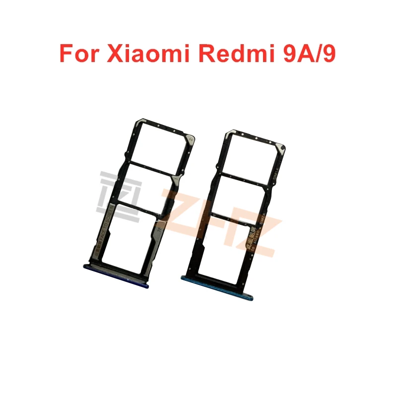 Par Xiaomi Redmi 9a/9 Kartes ligzda Turētājs SIM Karti, Mikro SIM Kartes Slots SD Adapter Nomaiņa, Remonts, Rezerves Daļas