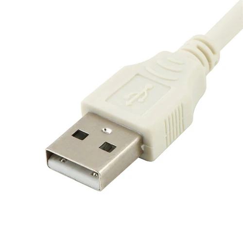 30cm USB Vīriešu Dual PS/2 Female Converter Adaptera Kabelis Peles Tastatūras