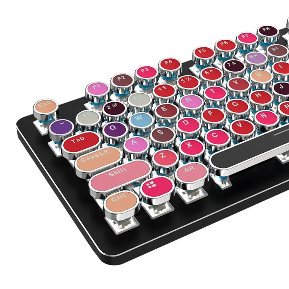 104-Atslēga Lūpu Jauktu Krāsu Kārtu Galvanizācijas Apgaismojums Mehāniskā Tastatūra Krāsains Keycaps Neslīdoša Datoru Spēļu Keycap