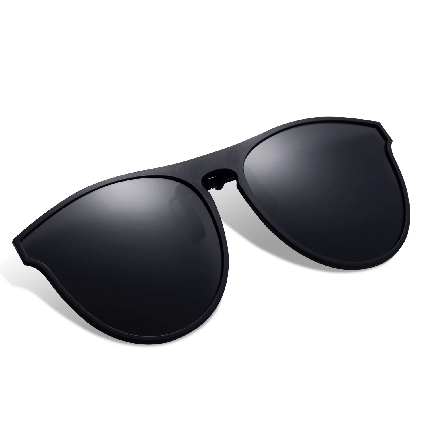 1 GAB. Unisex Saulesbrilles Anti-Glare Braukšanas Polarizētās Clip-on Brilles Ar Flip Up Recepšu Brilles, UV Aizsardzība ir 2021.