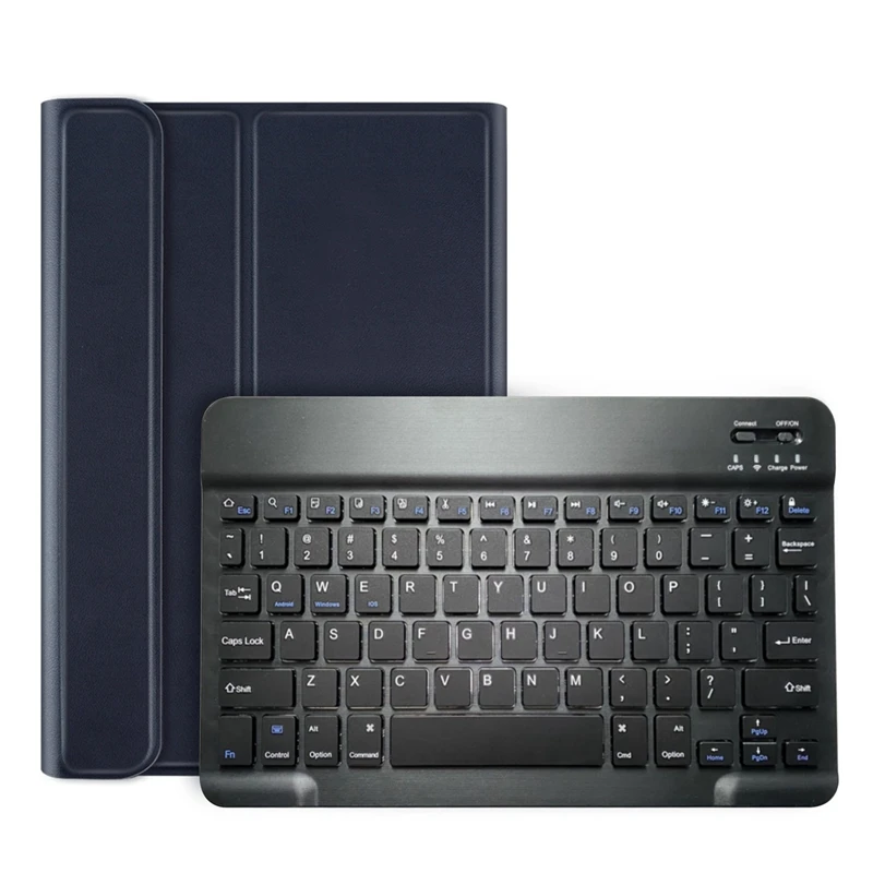 KARSTĀ Planšetdatora Gadījumā+Bluetooth Klaviatūru Lenovo M10 Plus 10.3 Collu TB-606F Flip Ādas Gadījumā Tablet Stand
