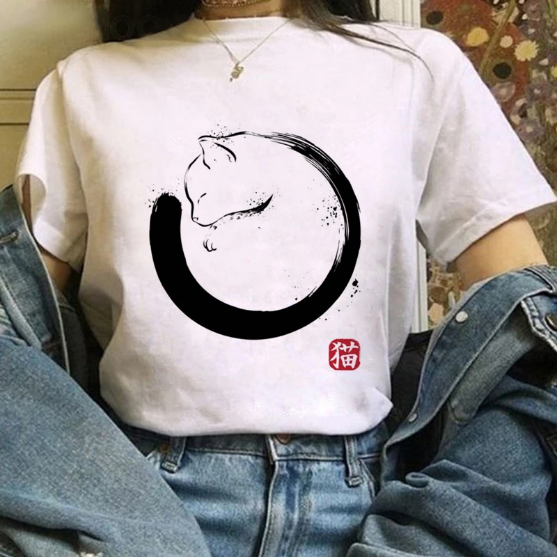 Totoro Harajuku Studio Ghibli T Krekls Sievietēm Miyazaki Hayao Ullzang Gudrs T-krekls Smieklīgi Karikatūra T Grafikas 90s Top Tees Femme