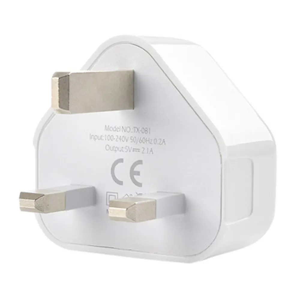 AK Elektrotīkla Sienas 3-Pin Plug Adapteris, Lādētājs Jauda Ar USB Pieslēgvietām, Tālruņiem, Planšetdatoriem Samsung iPhone