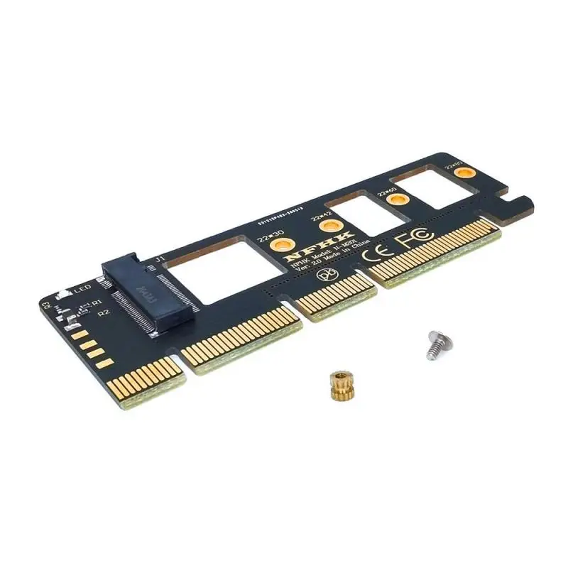 NVME SSD M2 PCIE 1x PCIE Adapteri, Lai M2 Adapteris M. 2 NVME SSD diska PCI Express X1 Kartes Stāvvadu Adapteris M Taustiņu 2230-2280 M2 SSD