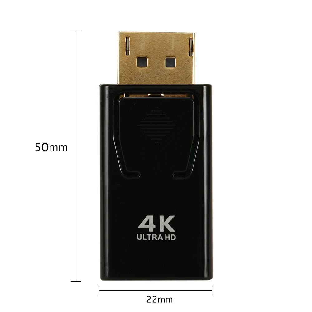 4K Display Port HDMI-compatib Adapteris Konvertors, Displeja Vīriešu DP Sieviešu HD TV Kabelis, Adapteris, Video, Audio PC TV Projektoru