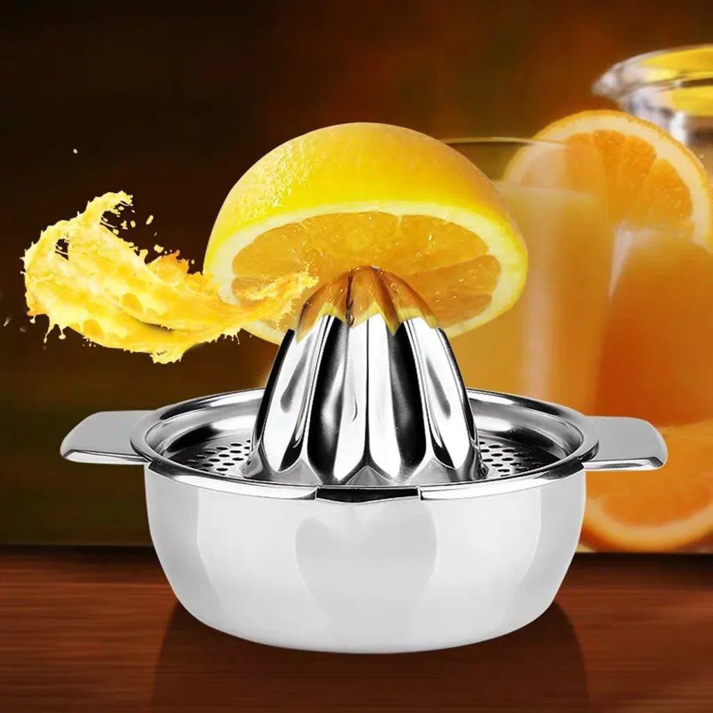 Nerūsējošā Tērauda Citronu Orange Squeezer Spiede Roku Manuāli, Nospiediet Virtuves Sadzīves Tehnika Citronu Mandarīns Apelsīnu Sula Squeezer