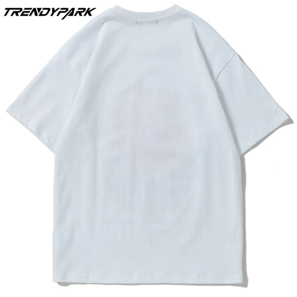 Vīriešu T-krekls ir 2021. Jauno Vasaras Īsām Piedurknēm Drukāts Tee Hip Hop Lielgabarīta Kokvilnas Gadījuma Harajuku Streetwear Top Tshirts Apģērbi