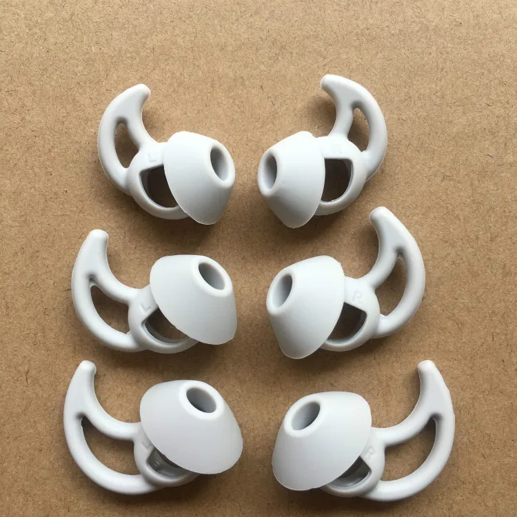 Jauns silikona eartips Earbuds auss padomus par Bos QC Earbuds Taisnība Bezvadu Austiņas