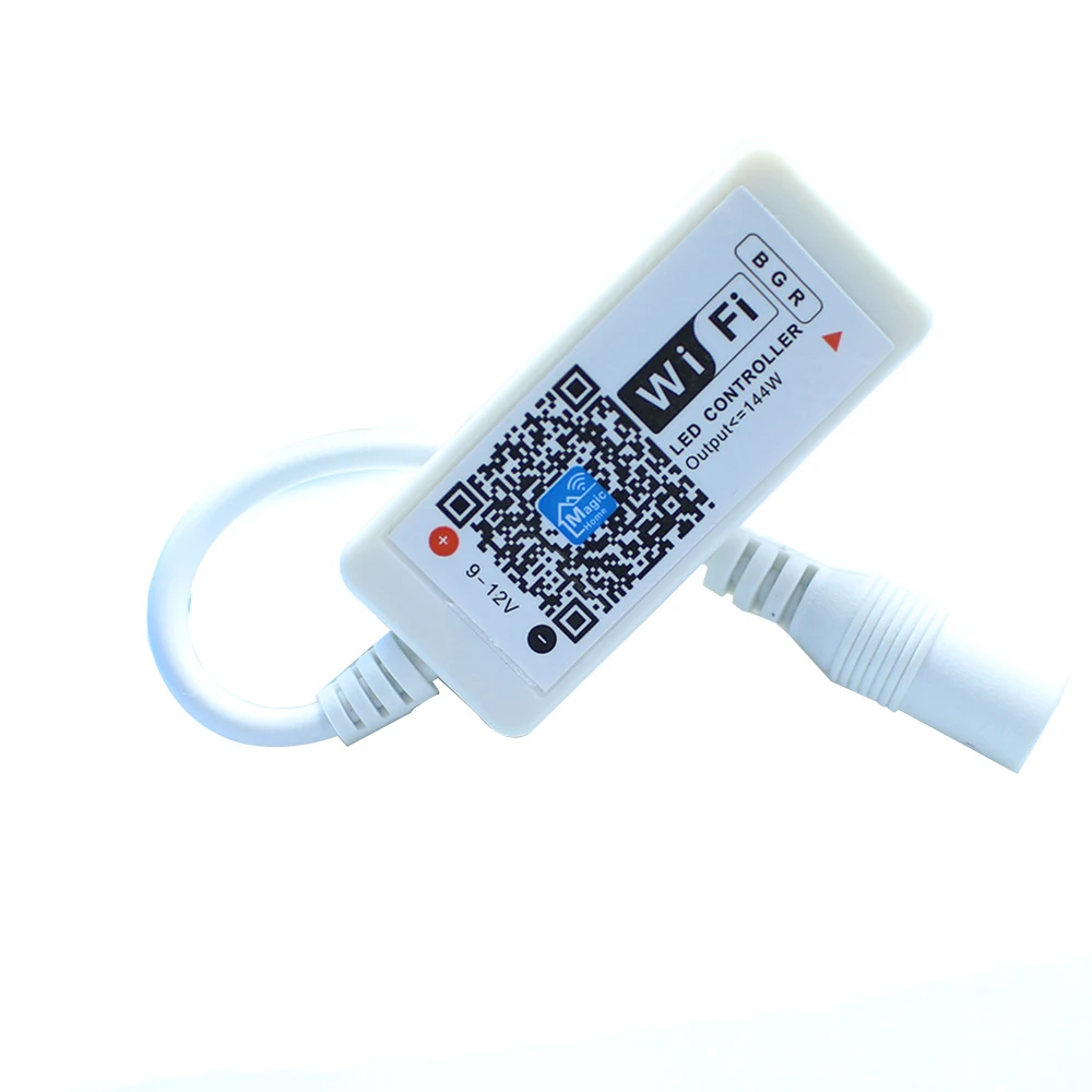 Mini Smart RGB Led Wifi Kontrolieris RGB Contoller Viedtālrunis Lampas Tālvadības pults Signāla Uztvērēju LED Strip Gaismas