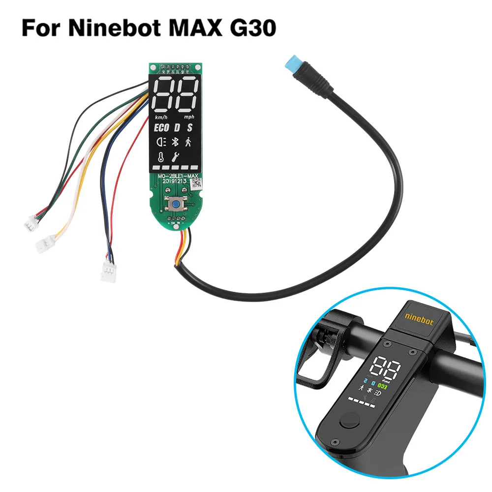 Oriģinālo Paneli, Lai Ninebot MAX G30 KickScooter Elektriskā Motorollera Kontrolieris Domuzīme Kuģa Dispaly augstu spilgtumu Ūdensizturīgs