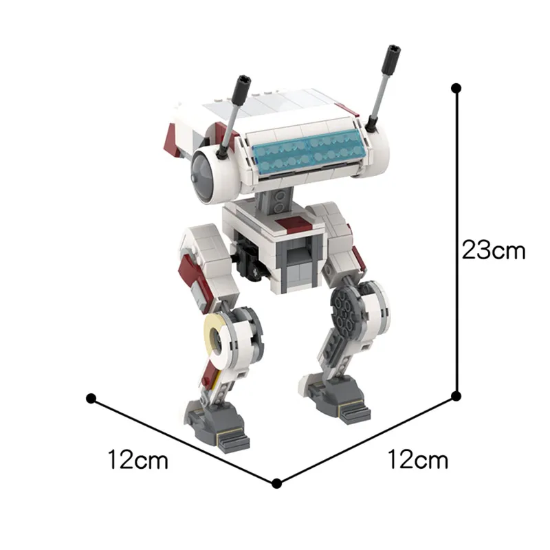 Star Movie Skaitļi Droid Montāža Modeli, Celtniecības Bloki, Telpu Militāro Fallened-lai BD-1 Robots Ķieģeļu Bērniem DIY Rotaļlietas Xmas Dāvanas