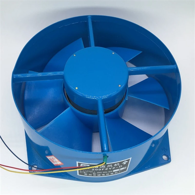200FZY2-D Vienu Malu, AC220V 65W Ventilators Aksiālas Plūsmas Ventilators, Ventilators Electric Box Dzesēšanas Ventilatoru Vēja Virziena Regulēšana