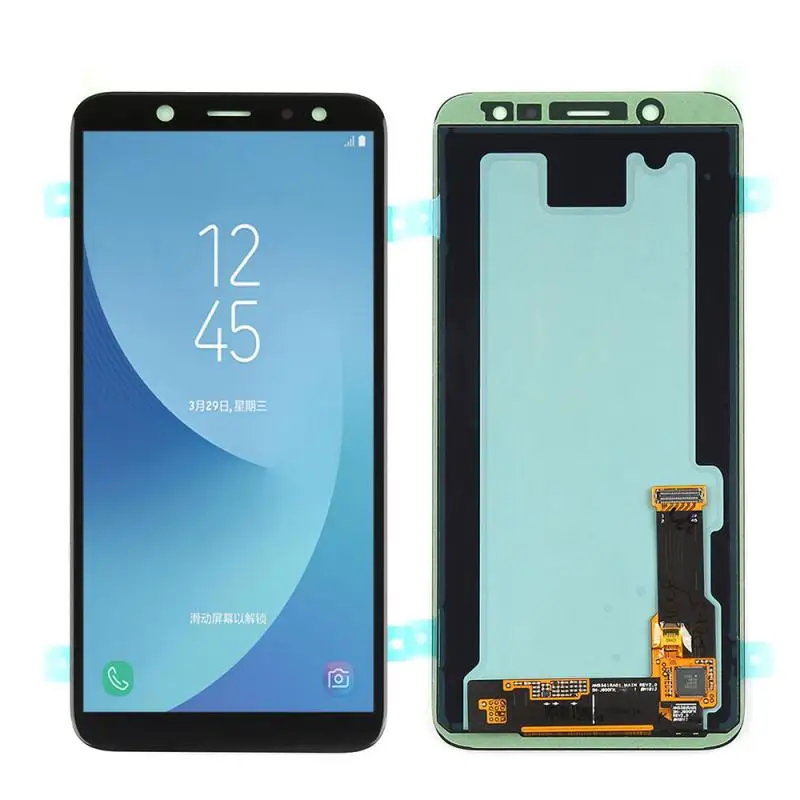 Oriģināls Samsung Galaxy A6 2018 A600 LCD Displejs, Touch Screen Digitizer Montāža Samsung A6 Mobilo Telefonu LCD Ekrāns