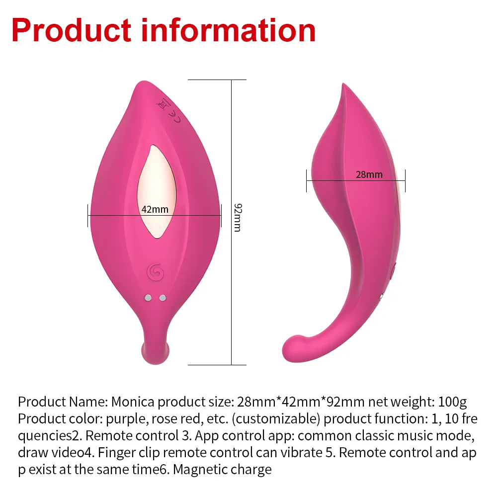 Portatīvo Klitora Stimulatoru, Neredzamu Krūšturi Vibratori 10 Veidu Vibrācijas Bezvadu APP Tālvadības Pieaugušo Seksa Rotaļlietas Sievietēm