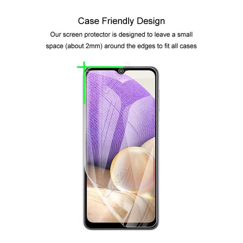 Samsung Galaxy A32 5G / 4G Pilnībā Segtu Mīksto Hidrogelu Filmu Ekrāna Aizsargs