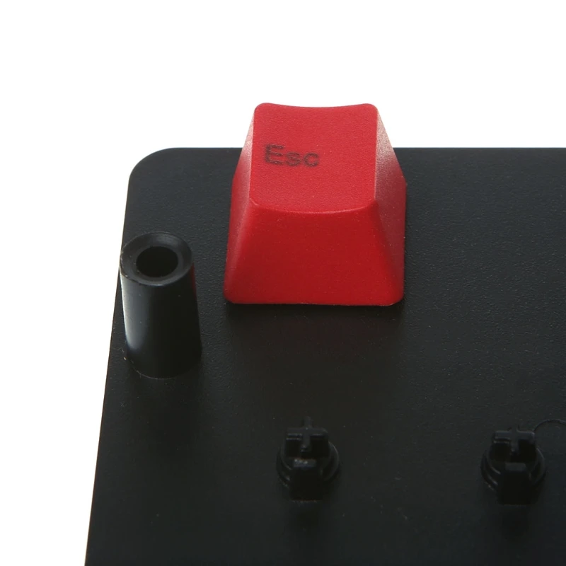 Mehāniskā Tastatūra Bieza PBT Red ESC Keycap R4 Cherry MX Slēdzis OEM Augstums Q81E