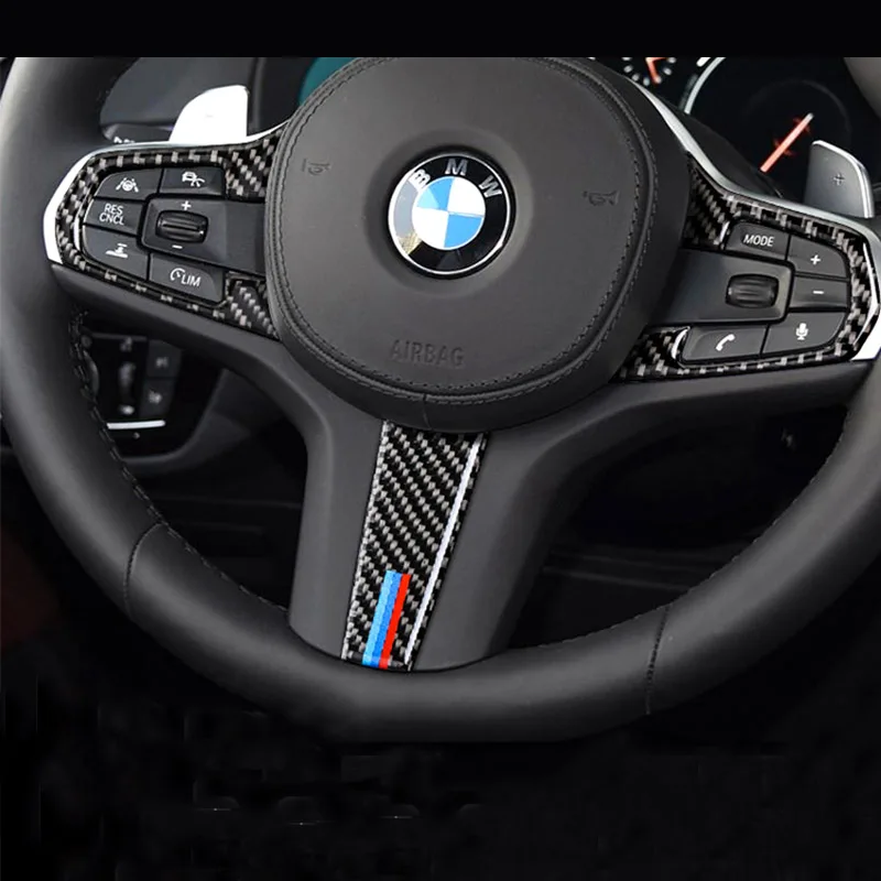 Piederumi BMW 5. Sērijas 6GT G30 G32 Oglekļa Šķiedras Auto Iekšējo Pārnesumu Pogas CD Panelis Durvju Roku balstu Vāka Apdare rāmja Uzlīme