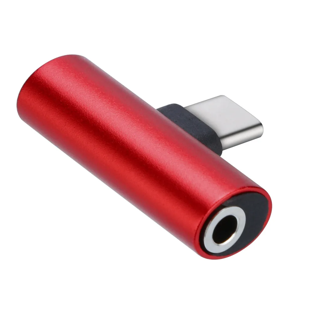 Adapteris Converter Augstas Kvalitātes Plug And Play USB-C Tips C Līdz 3,5 mm Aux Ligzda Audio Kabeļa Adapteris Austiņu Charing par Xiaomi