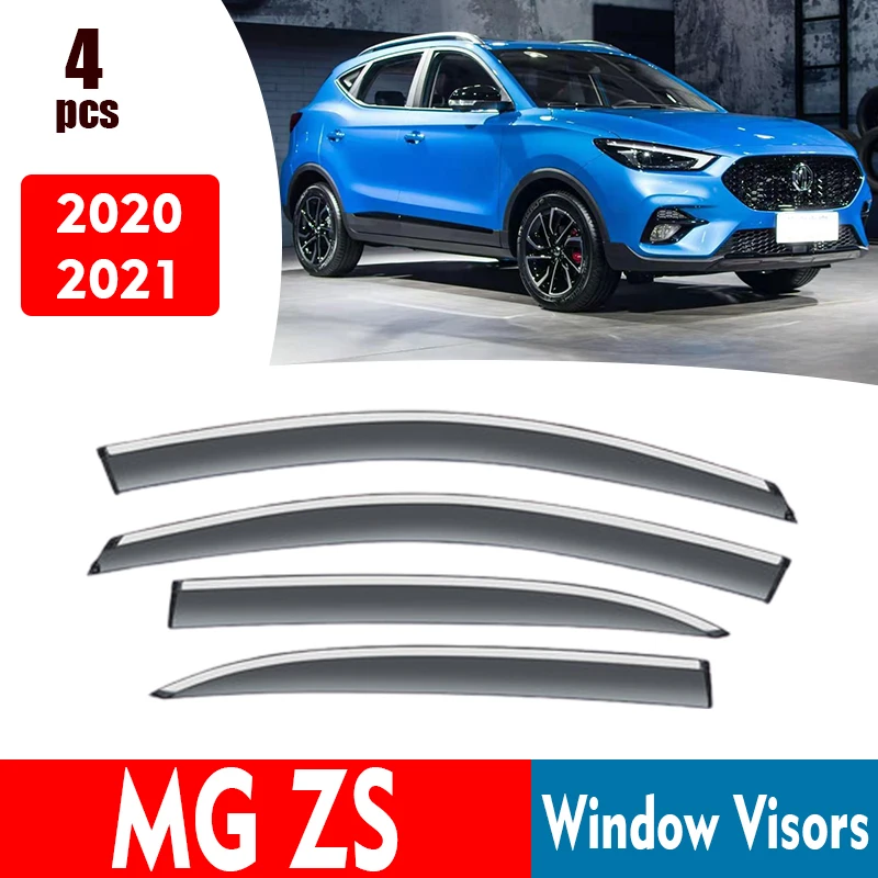 Windows Lietus Aizsargu MG ZS 2020 2021 Logu Aizsegu Auto Saule, Lietus Aizsargs Dūmu Deflektors 4gab/1ste Piederumi Auto Styline