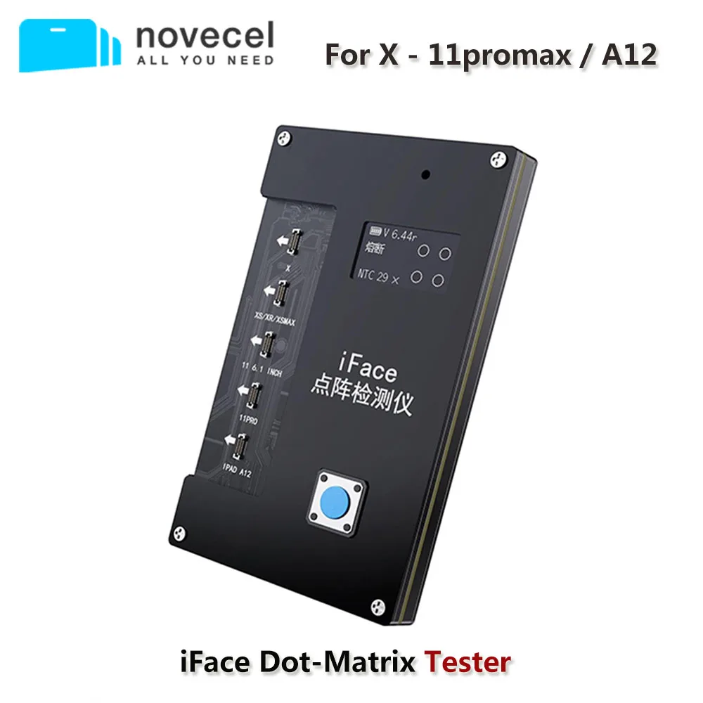 Luban IFace punktmatricas Testeri iPhone X Xs Xr 11 Pro Max iPad A12 Face ID Dot Projektoru Testa Lasīt, Rakstīt Remonts Stiprināšanas Instrumenti,