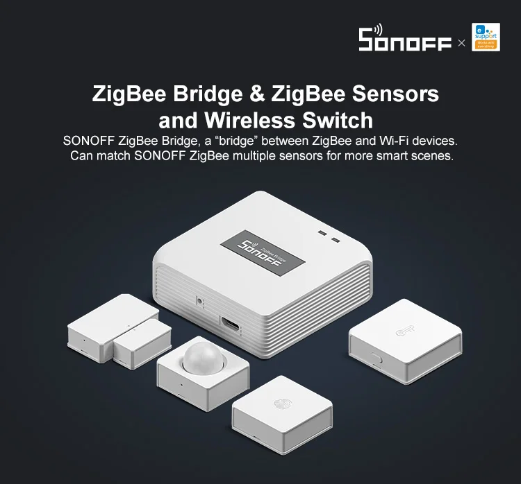 SONOFF SNZB-02 ZigBee Temperatūras Un Mitruma Sensors Reālā Laika Paziņojuma E-WeLink Lietotni Smart Home Darbu Ar SONOFF ZBBridge