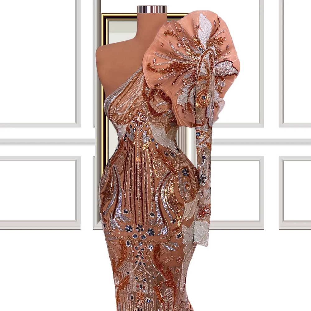 Elegants Ziedu Rose Gold Viena Pleca, vestido elegante فساتين سهرة vestido de noche Apvalku платье vestidos de formaturas футляр