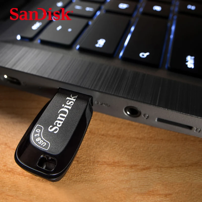 SanDisk USB 3.0, USB Flash Drive CZ410 32GB 64GB, 128GB Pen Drive Atmiņas karti un U Diska Mini Pendrive Oriģināls failus privātā