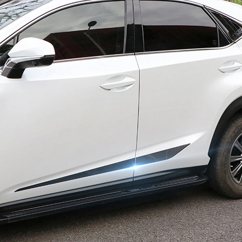CarManGo Par Lexus NX 200 200t 300 300h. - 2020. gada Auto Piederumi Durvis, Vārti Pusē Palodzes Apdare Uzlīme nosedzošais ietvars Chrome Apdare