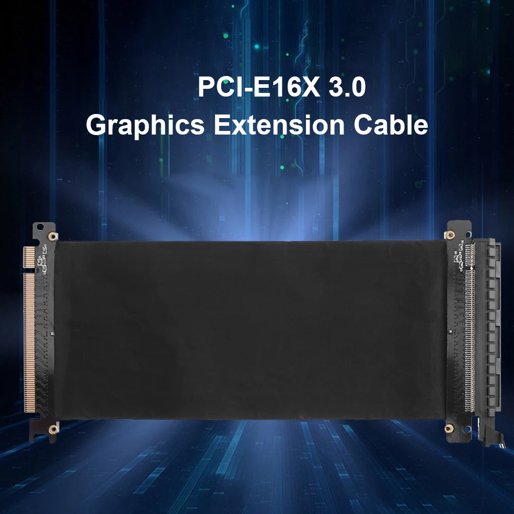 30cm PCI-E 16X pagarinātāja Vads Extender Kartes Elastīgu PCI Express Grafikas Karte Stāvvadu Pieslēgvietas Adapteris priekš GPU