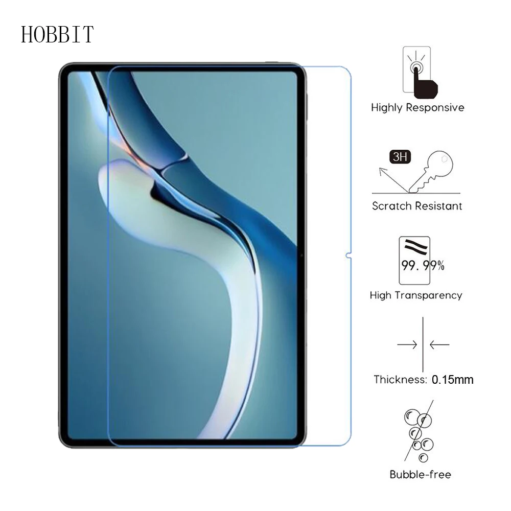 3PCS HD Skaidrs, Ūdensnecaurlaidīga Plēve Huawei MatePad Pro-par 12,6 collu Planšetdatora Ekrāns Protector Nano Anti-šoka sprādziendrošas Filmu