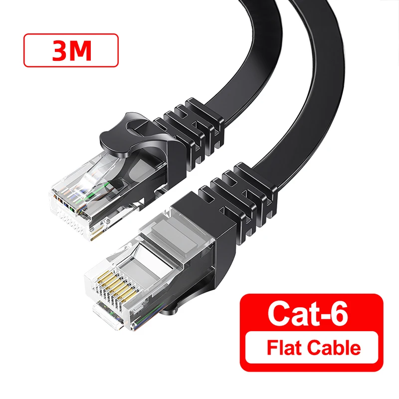 1000Mbps Ethernet Kabeli, Lan Kabelis Cat6 UTP CAT 6 RJ 45 Tīkla Kabelis 1m/2m/3m Patch Vads Klēpjdatoru Maršrutētāju, RJ45 Tīkla Kabelis