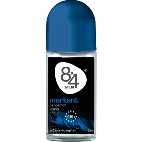 8 X4 Markant Roll-On Dezodorants 50 ml Vīrietis
