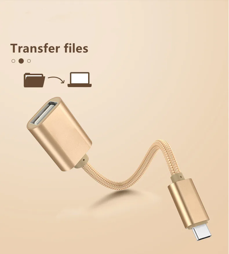 Tipa-C USB OTG adapteri converter tipa C adapteri, OTG kabelis, USB C spraudni USB MacBook Pro datorā Samsung tips-C adapteri