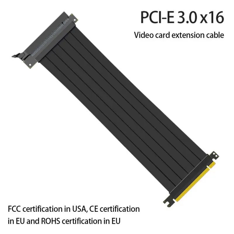 PCI-E 3.0 X16 Stāvvadu Kabelis, Grafikas Karti pagarinātāja Vads 15 CM * 30 CM 40CM, 50CM PCI Express Stāvvadu Adapteris Karte SATA Uz GPU Vertikāli