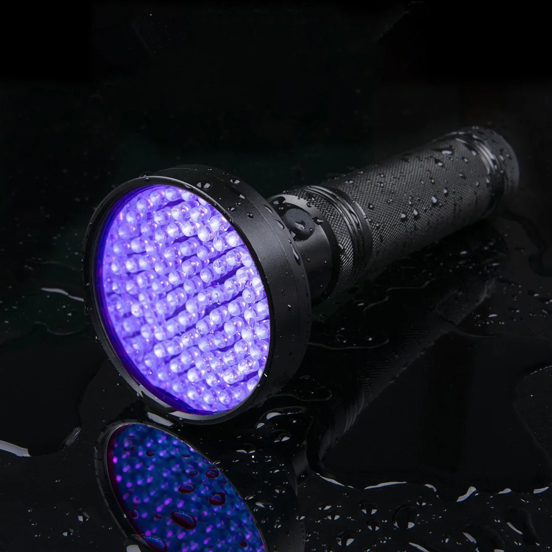 51/100 /128 LED 395nm UV Lukturīti Melnā Gaisma Augstas Kvalitātes Melnā Gaisma Uv Detektoru Alumīnija kabatas Lukturītis UV Lampas
