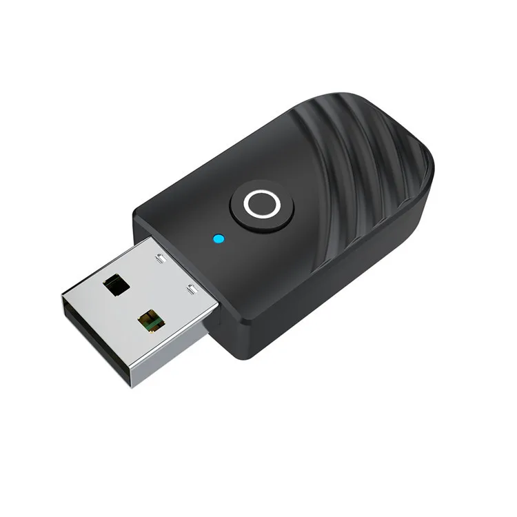 JAUNĀS Bluetooth 5.0 Audio Uztvērējs, Raidītājs 3 In 1 Mini 3,5 mm Ligzda AUX USB Stereo Mūzikas Bezvadu Adapteris Ar atbilstošām Slēdzis