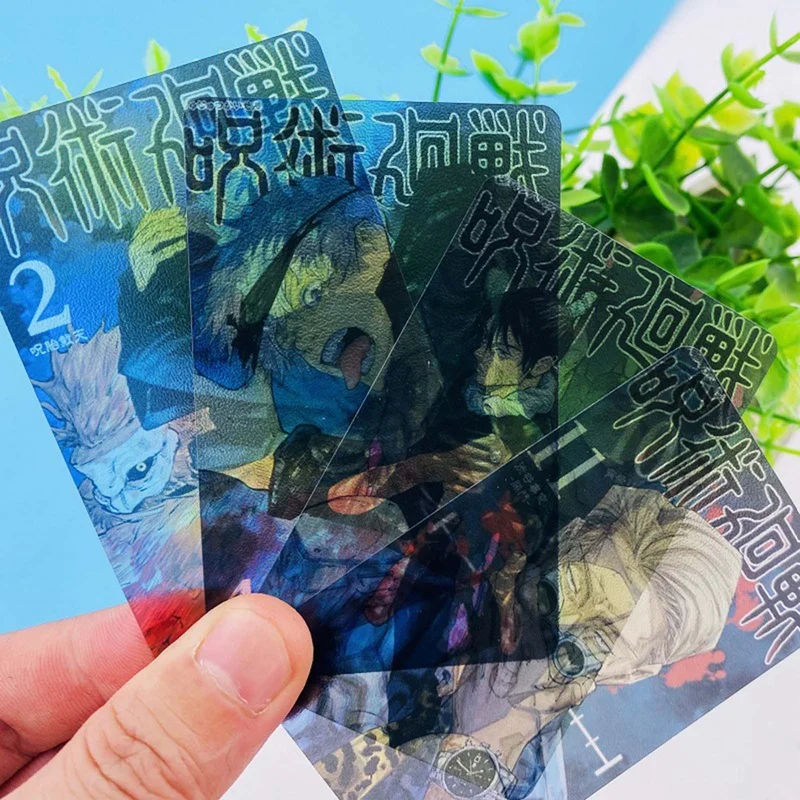 9/16Pcs/Set Japānas Anime Jujutsu kaisen Photocards Augstas kvalitātes Drukas Foto Kartes Pārredzamu Maza Karte
