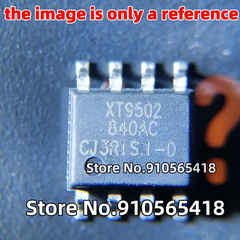 1GB Sākotnējā XT9502 XT9502A840SR-G XT9502A840 Maksas pārvaldības par divām litija baterijām SOP-8 Remontam IC